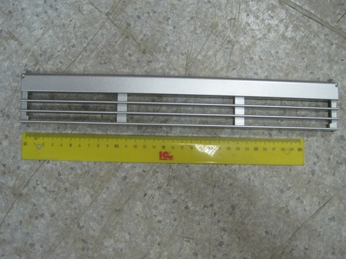 Решетка боковая серебристая для витрины холодильной BSF 170