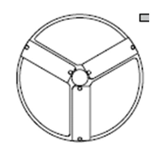 Диск-слайсер с волнистыми ножами 6 мм С6W ELECTROLUX
